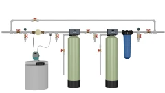 Система очистки воды от железа, марганца, сероводорода до 1 м³/ч