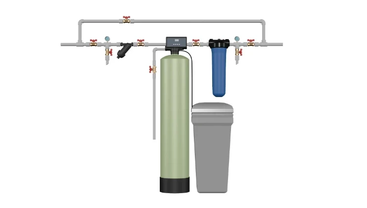 Система очистки воды от железа, марганца, жесткости и ПМО