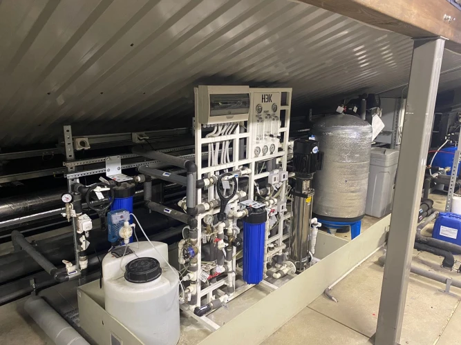 Система обратного осмоса NECOZ 0007-0011Р LT V2 на объекте