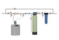 Система очистки воды от железа и бактерий - до 1,5 м³/ч.