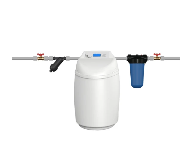 Компактная система кабинетного типа для удаления из воды солей жесткости, железа, марганца до 1 м³/ч