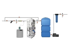 Система очистки воды от хлоридов и снижения минерального состава до 0,5 м³/ч