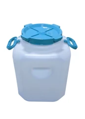 Пластиковая бочка с ручками, 40 л, горл. 215 мм