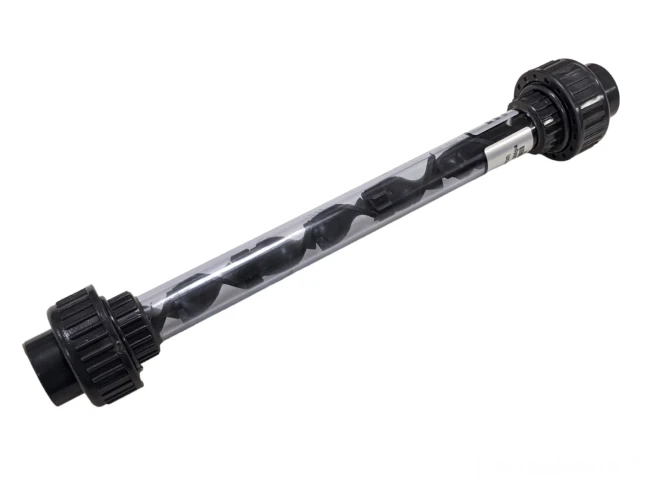 Статический смеситель ПВХ прозрачный DN25