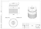 Емкость для воды 1000 литров
