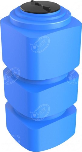 Вертикальная емкость для воды, 500 л.
