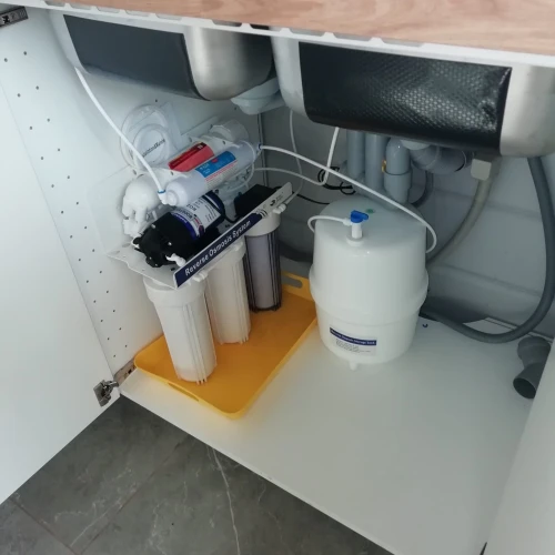 Питьевая система обратного осмоса Hydrolan NW-NP35 пример монтажа