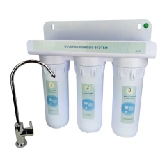 Трехступенчатый фильтр для воды под мойку с краном WATER QUALITY