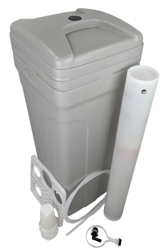 Солевой бак BTS 70 литров (в сборе) комплект поставки