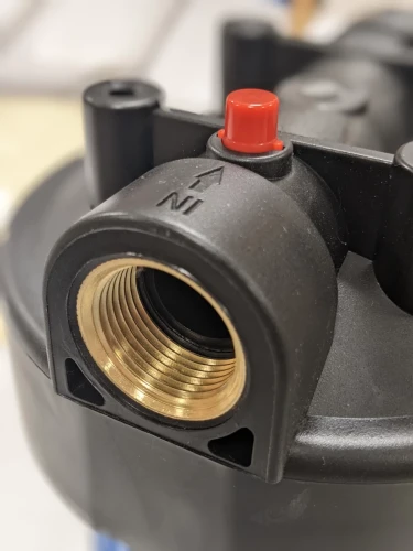 Корпус фильтра BB10 клапан сброса давления