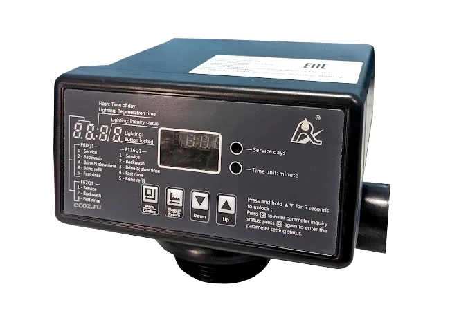 Runxin F67Q1  автоматический клапан, вход/выход - 1", до 4,5 м³/ч