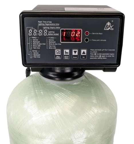 Фильтр обезжелезивания и умягчения воды ECO NK FM 1003 до 1,1 м3/час с автоматическим блоком