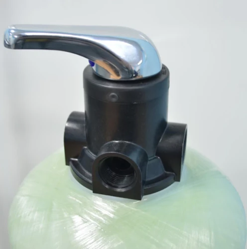 RunXin F56E - Ручной клапан на корпусе фильтра