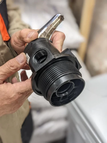 Runxin F56E ручной клапан, вход/выход - 3,4", до 2 м³/ч