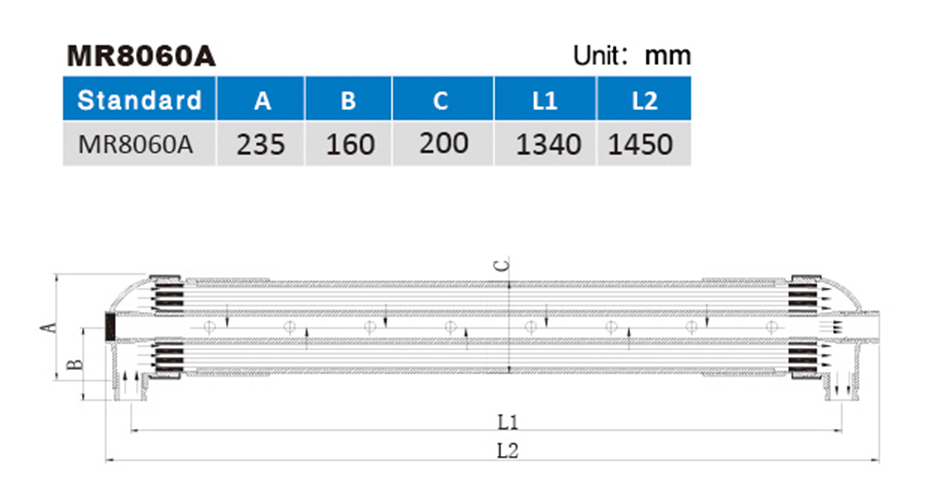 Ультрафильтрационная мембрана MR-UF-8060A